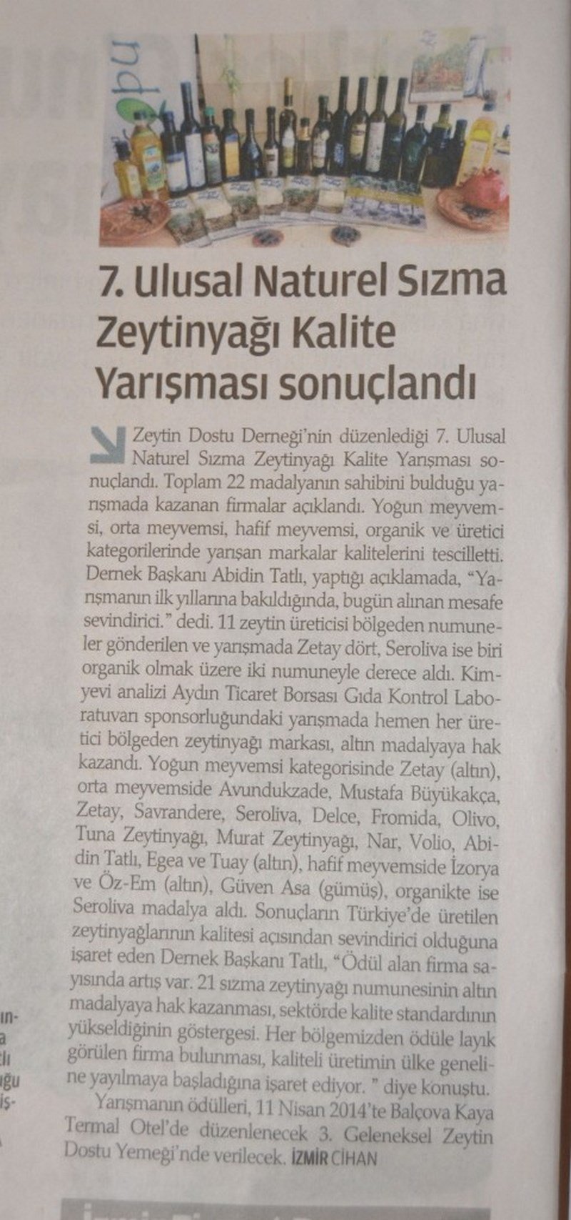 Zaman_Gazetesi_Zeytindostu_Yarisma